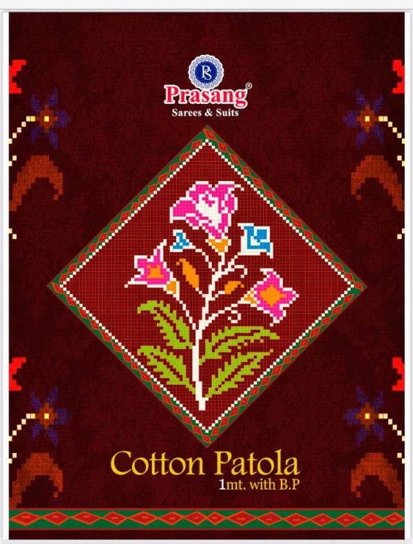 Prasang Patola Vol-1Cotton Designer Exclusive Saree Collection